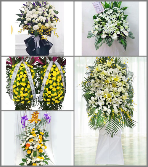 福建漳州平和县大溪镇江寨村白事花篮预定